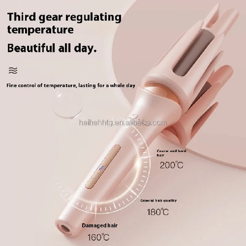 Fast PTC Heating Automatic Hair Curler Three Temperature